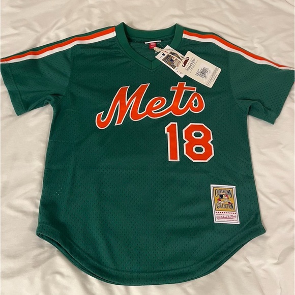 Mitchell & Ness Other - New York Mets Darryl Strawberry #18 Mitchell & Ness Collectible Jersey